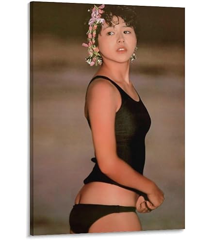 Amazon.co.jp: 小泉今日子写真ビキニ水着壁絵写真ポスター1 キャンバス